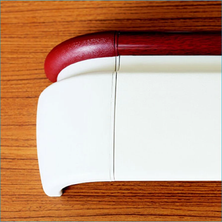 High quality Wall Mounted Porch Anti-Collision Plastic Pvc Hospital Handrail