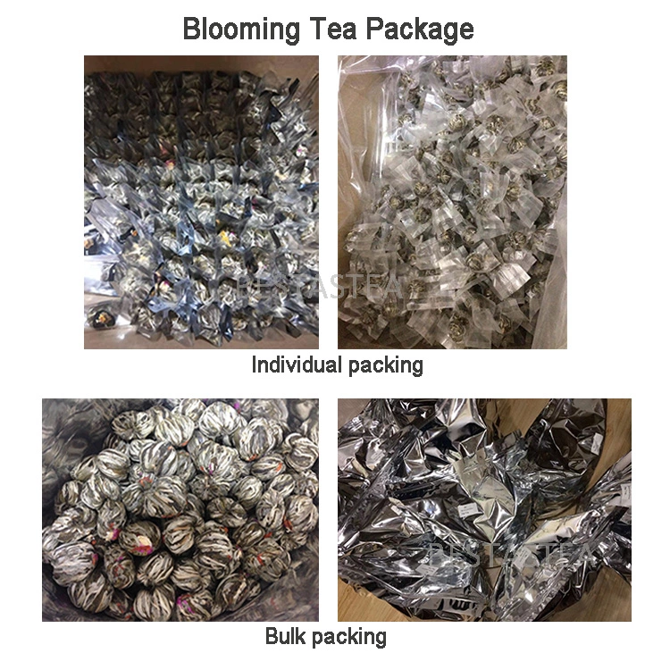 Wholesale Handmade Fresh Beauty Globe Amaranth Jasmine Tea Flower Blooming Tea Ball