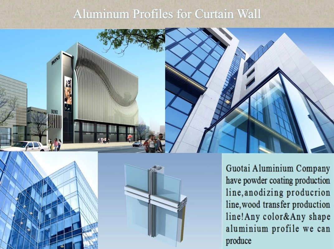 advertising 6001 alloy aluminium profile for building