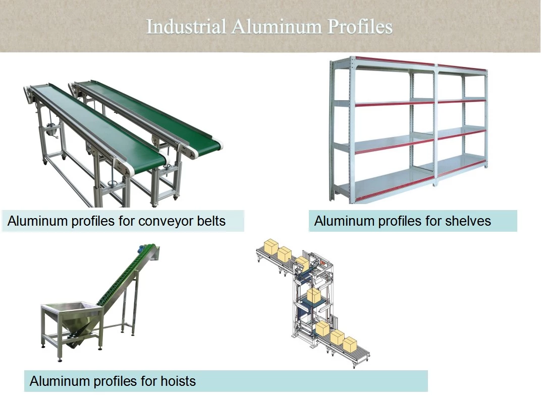 advertising 6001 alloy aluminium profile for building