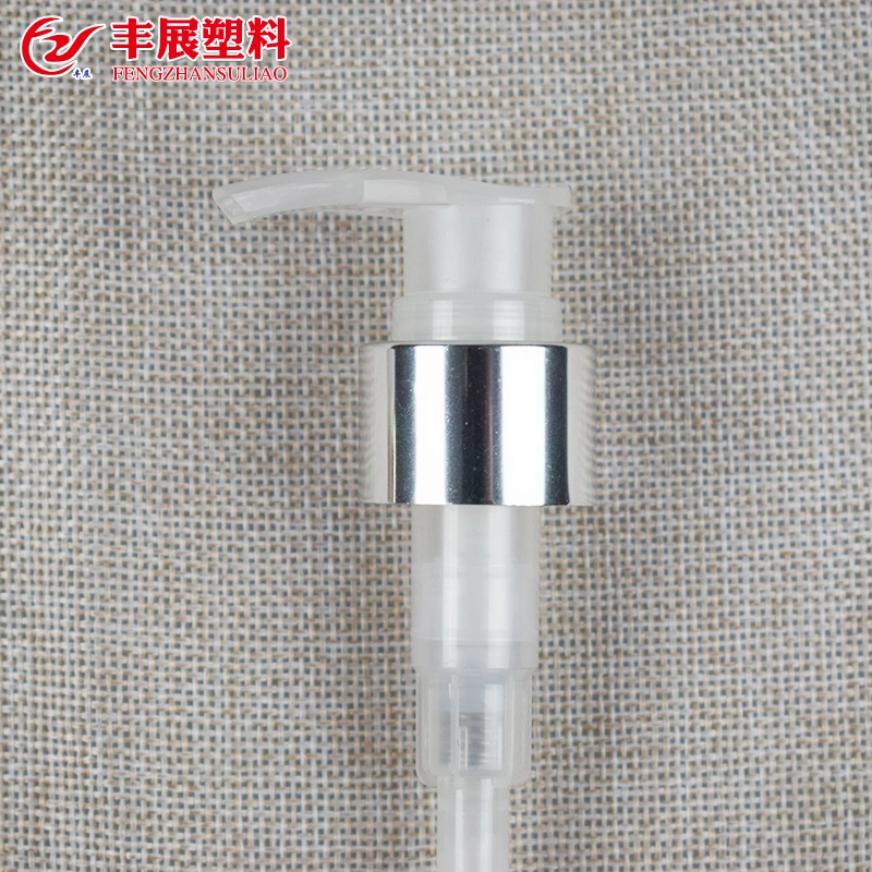 Dispenser Cosmetic Plastic Lotion Pump with Aluminium Closure