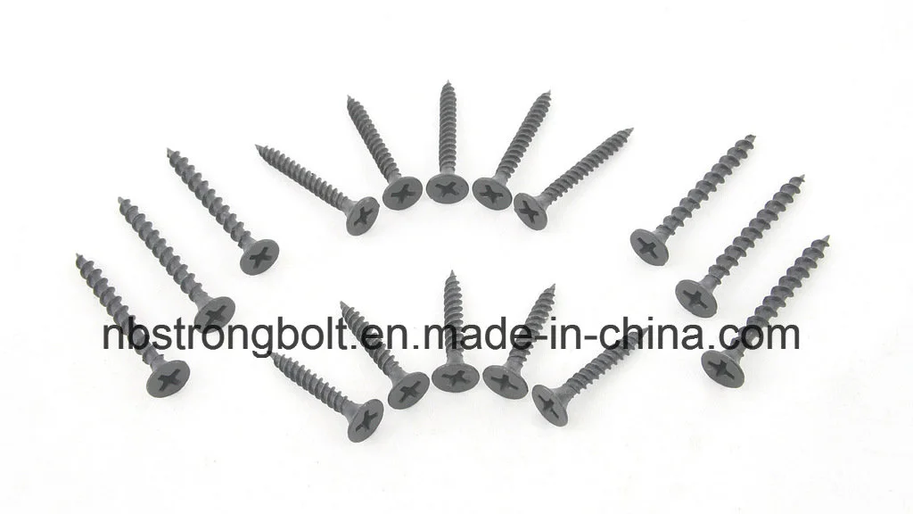 Drywall Screw Phil Bugle HD Fine or Coase Thread Gray or Black Phos