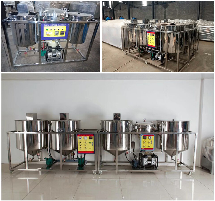 Small scale coconut oil refinery equipment  sunflower oil refinery machine malaysia palm oil refinery