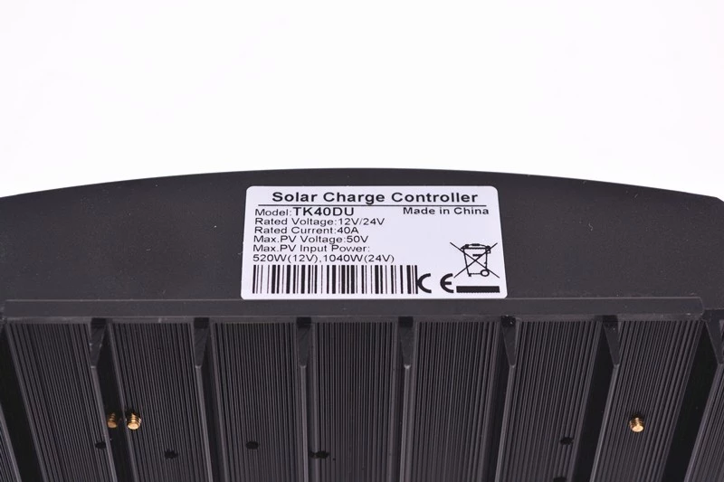 40A 12v 24v 48v new design solar charge controller with LED display