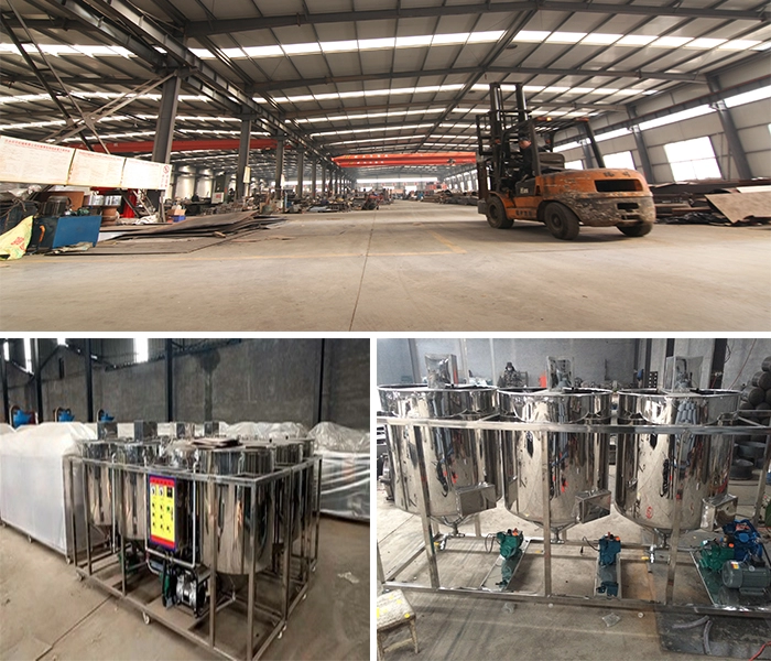 Small scale coconut oil refinery equipment  sunflower oil refinery machine malaysia palm oil refinery