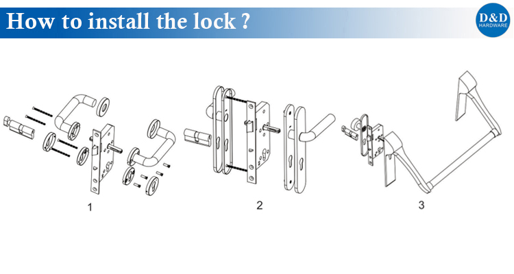 The Installation of CE Mortise Lock from D&D Hardware The Installation of CE Mortise Lock from D&D Hardware