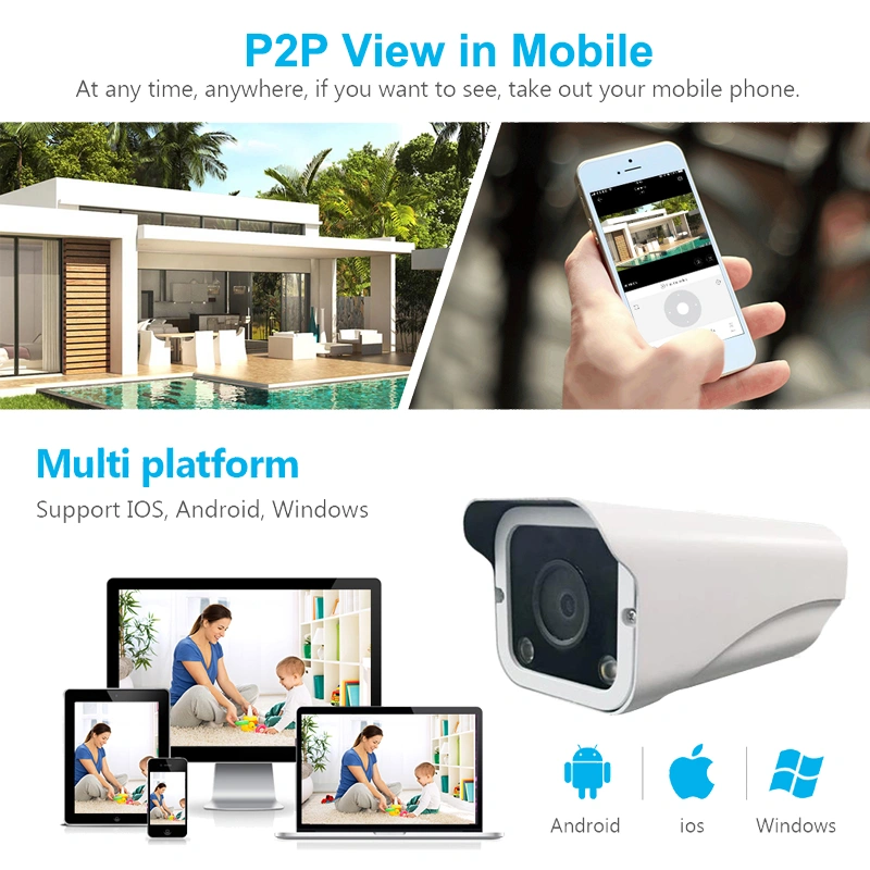 New Full Color Day Night 4K 8.0MP Network HD IP Camera