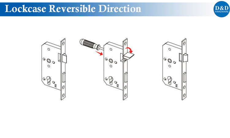 Lockcase Reversible Direction From D&D Hardware Lockcase Reversible Direction From D&D Hardware