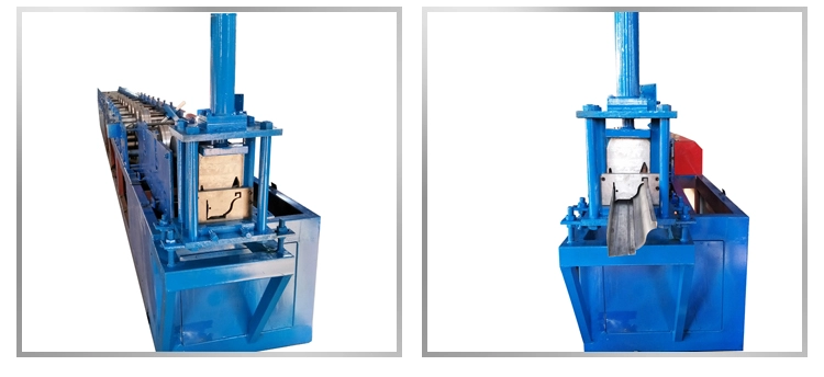 china portable seamless metal roof water gutter roll forming machine