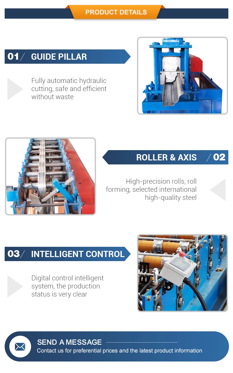 china portable seamless metal roof water gutter roll forming machine