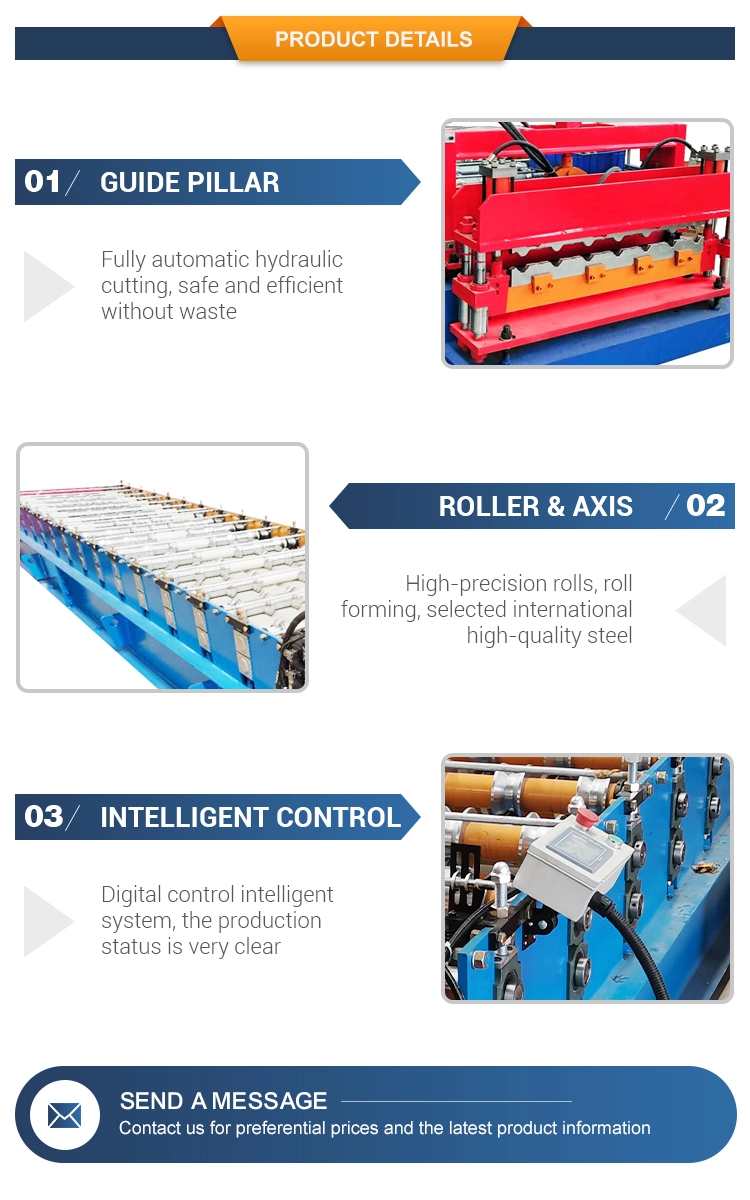 hydraulic cold colour coated metal ibr roofing sheet machine