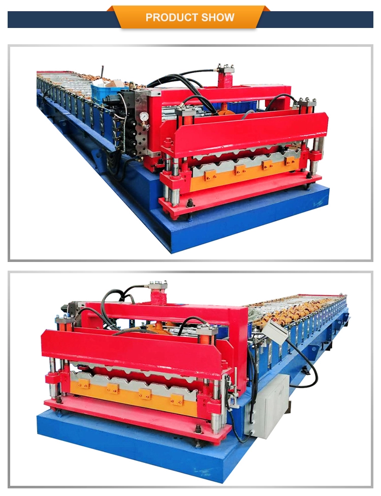 hydraulic cold colour coated metal ibr roofing sheet machine