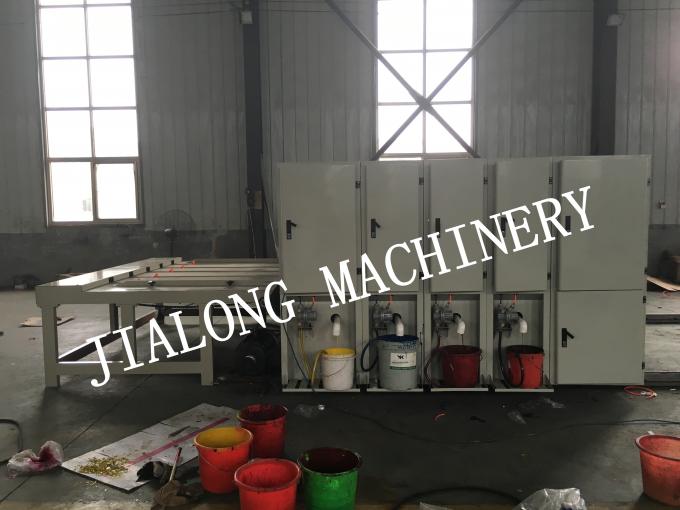 JLC semi automatic Chain feeding flexo printer slotter rotary die cutter machine