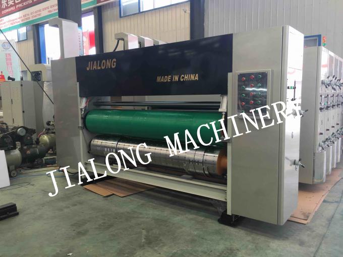JLA Full automatic high speed flexo printer slotter die cutter stacker machine