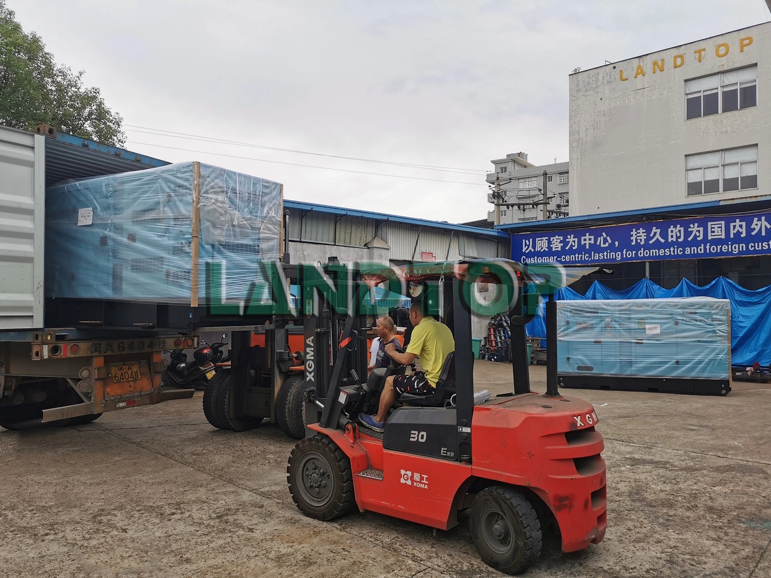 LANDTOP Sound proof generator set diesel genset 500kva generator price