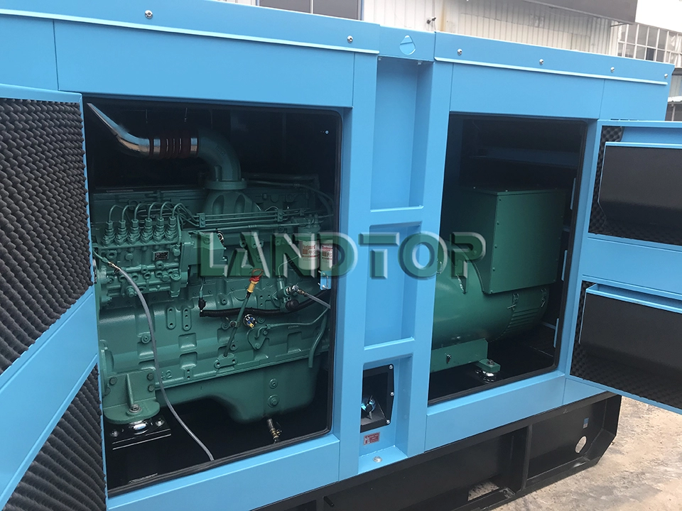 LANDTOP Sound proof generator set diesel genset 500kva generator price