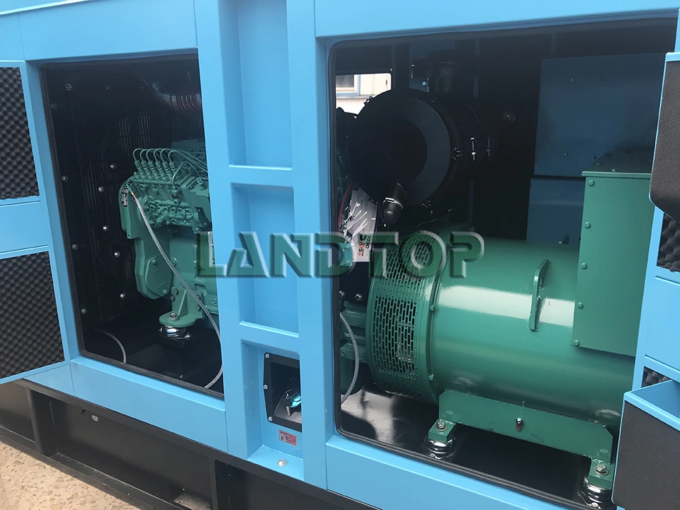LANDTOP Sound proof generator set diesel genset 500kva generator price