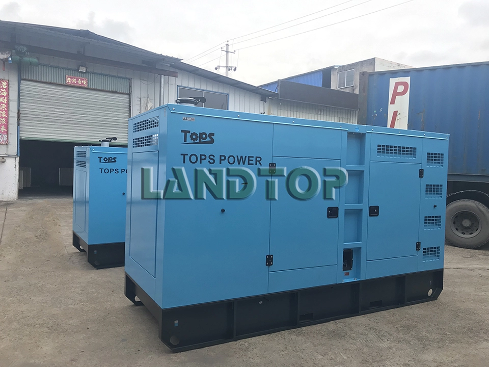 LANDTOP Sound proof generator set diesel genset 500kva generator price
