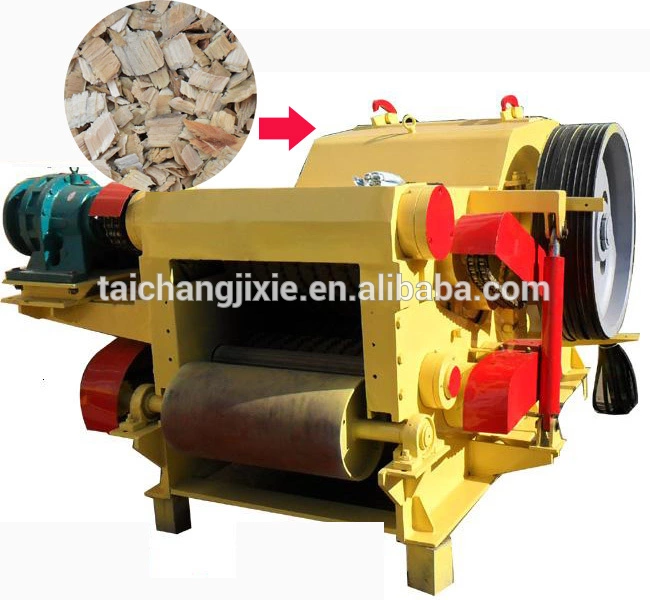 large capacity efficiency industrial wood chipper drum wood chipper shredder wood chipper shredder high output drum wood chipper