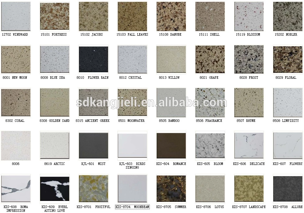 black color calacatta 2cm/3cm thickness artificial quartz slabs  kzs609