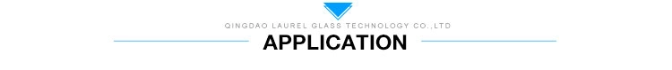 Decorative tempered art glass silkscreen printed glass door